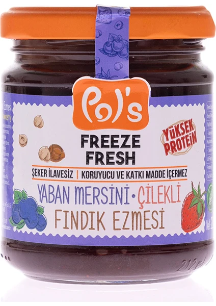 Freeze Fresh Fındık Kreması (Yaban Mersinli)