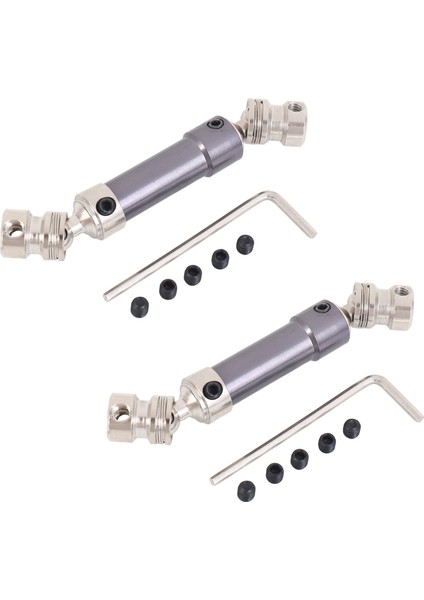12428 12423 1/12 Rc Araba Için Metal Arka Tahrik Mili Cvd, Gri (Yurt Dışından)