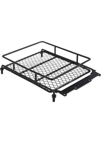 LED Işıklar Bar ile 1/10 Rc Araba Metal Portbagaj Bagaj Taşıyıcı (Yurt Dışından)