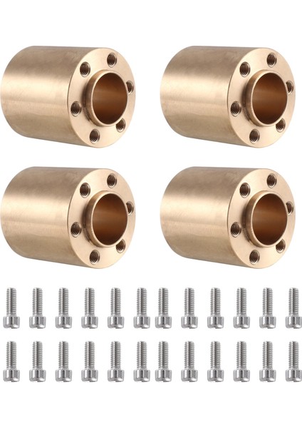4 Adet Br 12MM Tekerlek Hex Hub Adaptörü 1.9 2.2 Jant Için, 22MM (Yurt Dışından)