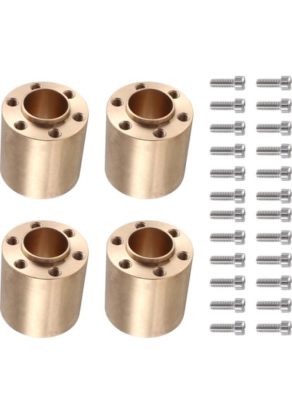 4 Adet Br 12MM Tekerlek Hex Hub Adaptörü 1.9 2.2 Jant Için, 22MM (Yurt Dışından)
