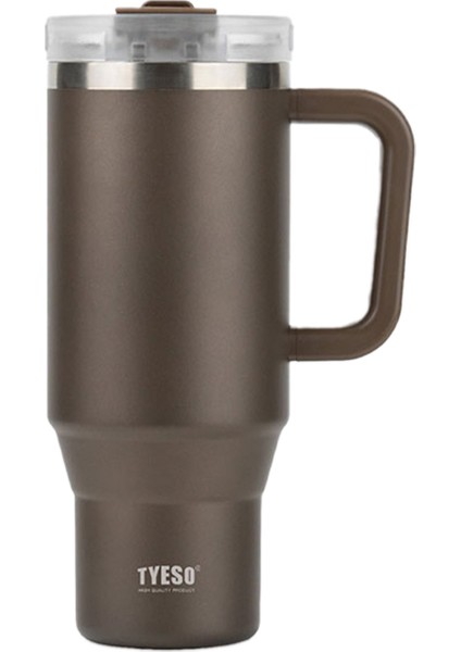 Qq Termos Sızdırmaz Pipetli Çift Duvarlı Vakumlu 1200ML