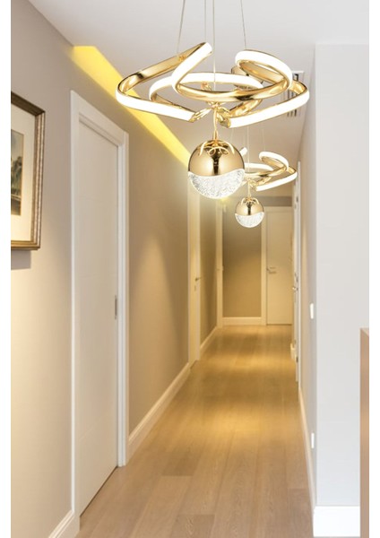 Modern Luxury Modern LED Avize 2'li Set