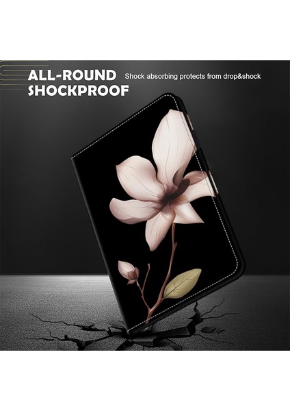 Honor Pad X9 Için Boyalı Deri Tablet Kılıfı (Yurt Dışından)