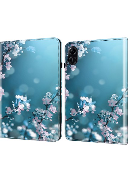 Honor Pad X9 Için Boyalı Deri Tablet Kılıfı (Yurt Dışından)
