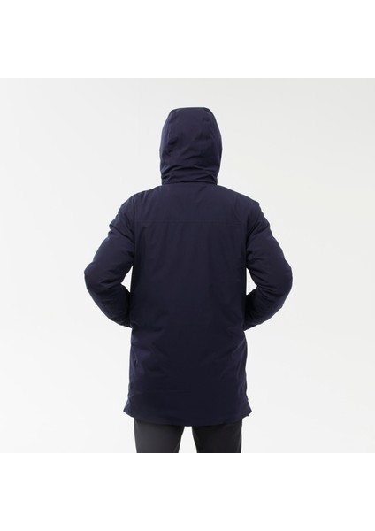 Quechua Erkek Su Geçirmez Outdoor Parka/Kışlık Mont - Mavi - SH500 -10 °C