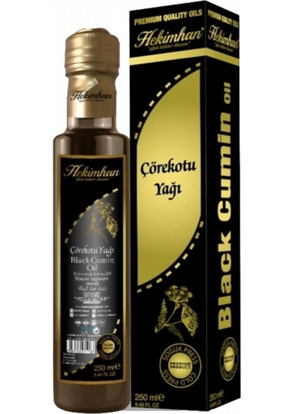 Soğuk Pres Çörekotu Yağı 250 ml