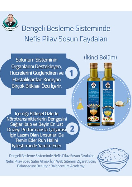 Nefis Pilav Sosu Bitki Çeşnili Elma Sirkesi 250 ml