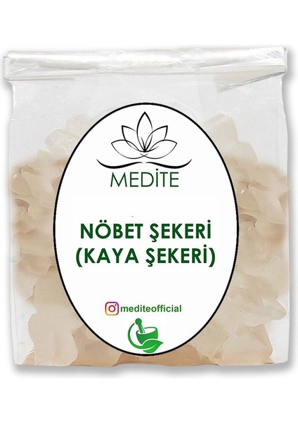 Doğal Nöbet Şekeri (Kaya Şekeri) 60GR
