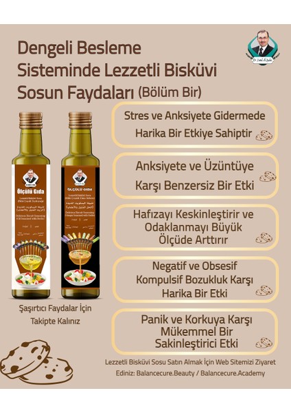 Lezzetli Bisküvi Sosu Bitki Çeşnili Elma Sirkesi 250 ml