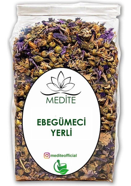 Doğal Ebegümeci Yerli (Malva Sylvestris) Yeni Hasat 90GR