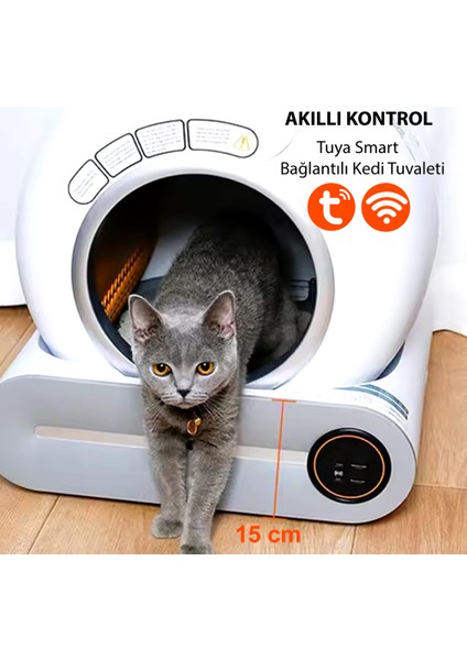 Akıllı Kedi Tuvaleti – Otomatik Kedi Tuvaleti