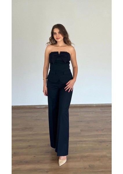 Bluz Pantolon Takım - Lacivert
