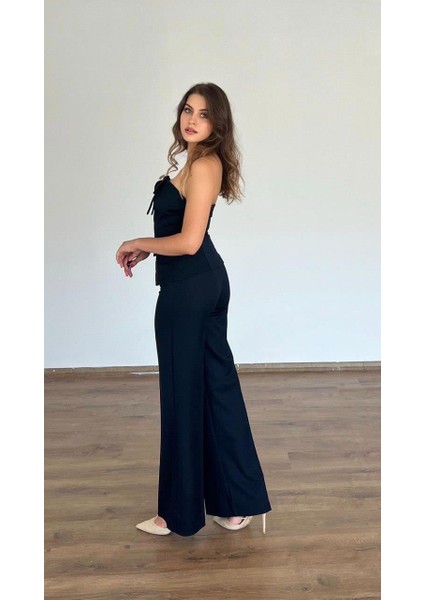 Bluz Pantolon Takım - Lacivert