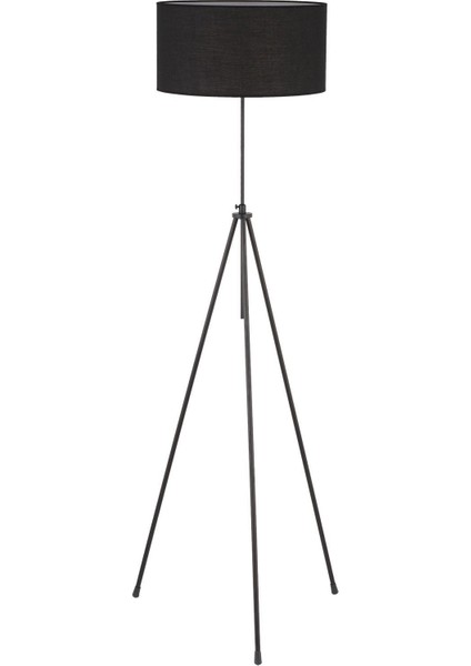 Şık Piramit Metal Lambader, Siyah, Modern Tasarım, Tripod Model, 151-200cm Yükseklik fiyatları