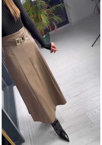 Kemerli Deri Etek fiyatları