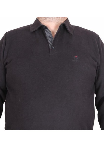 Erkek Büyük Beden Polo Yaka Sweat Feel Good 24408 Sıyah fiyatları