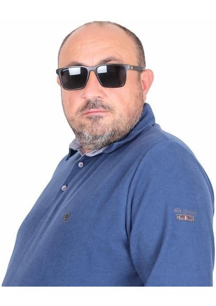 Erkek Büyük Beden Polo Yaka Sweat Orjinal 24409 Marin fiyatları