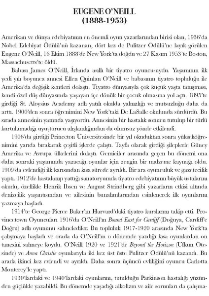 Uzun Günden Geceye - Eugene O'neill