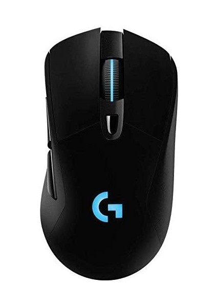 G703 Lightspeed 25.600 Dpı Hero Sensörlü Kablosuz Siyah Oyuncu Mouse 910-005644 (Ithalatçı Garantili)