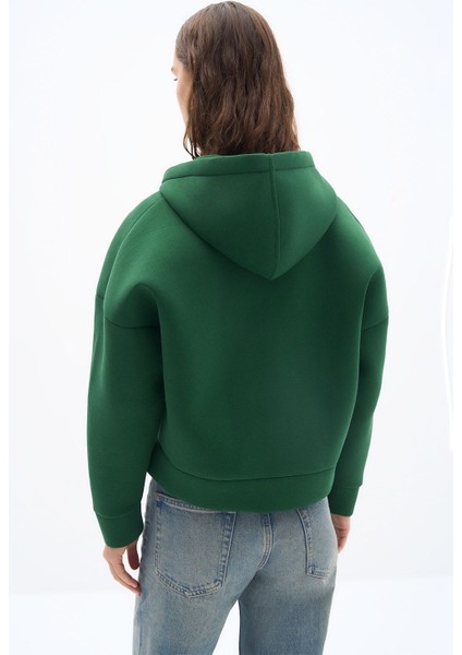 Surge Jacket - Oversize Fit Scuba Kumaş Fermuarlı Kapüşonlu Rüzgar Geçirmez Ceket indirimleri