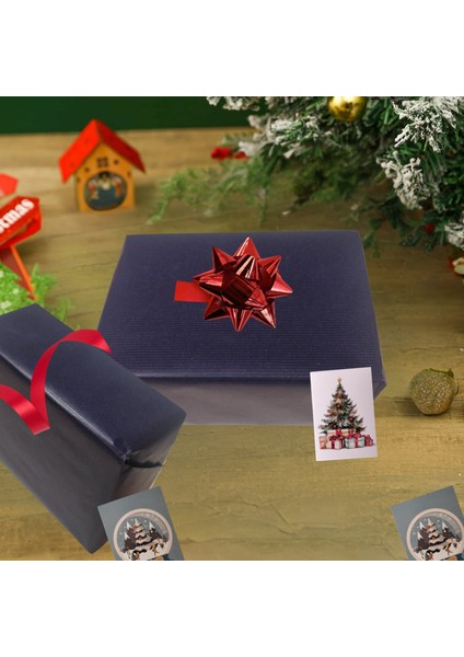 Italyan Premium Hediye Paketleme Kağıdı, Paket Ambalaj Kağıdı, Lacivert NO:561, 70 x 200 cm fiyatları