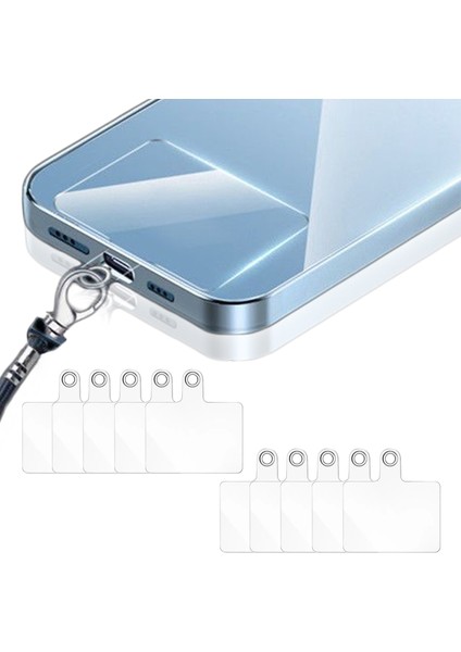 Telefon Ip Askılıklar Için Plastik Tutacak Bağlantı Parçası ŞEFFAF-AL4831 10 Adet
