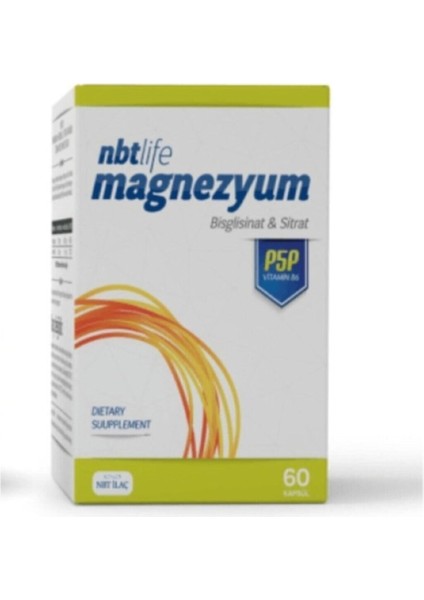 Magnezyum 60 Kapsül
