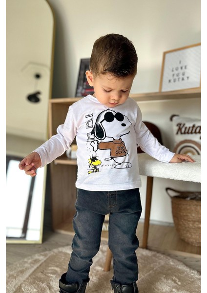 Karakter Baskılı Ceketli Erkek Çocuk 3 lü takım - Taba modelleri