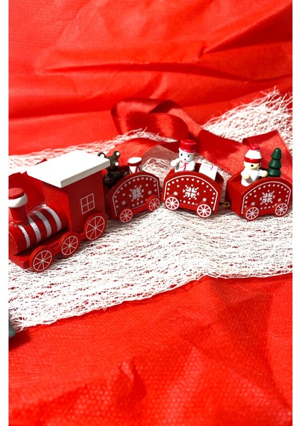 Yılbaşı Treni Ahşap Noel Treni fiyatları