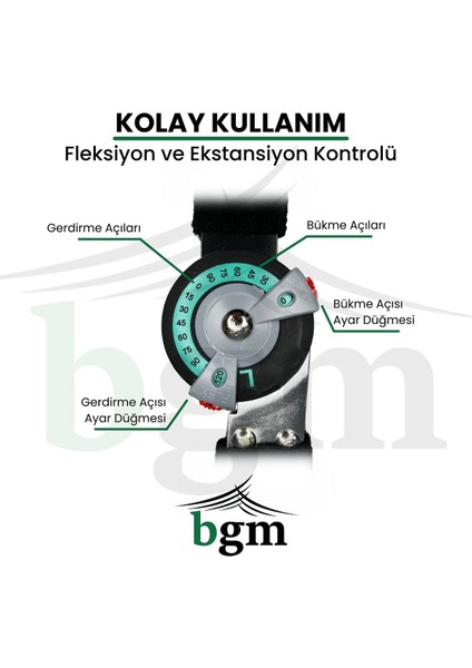 Açı Ayarlı Dizlik Kısa Yüksek Kalite ve Konfor Kısa Menteşeli Dizlik