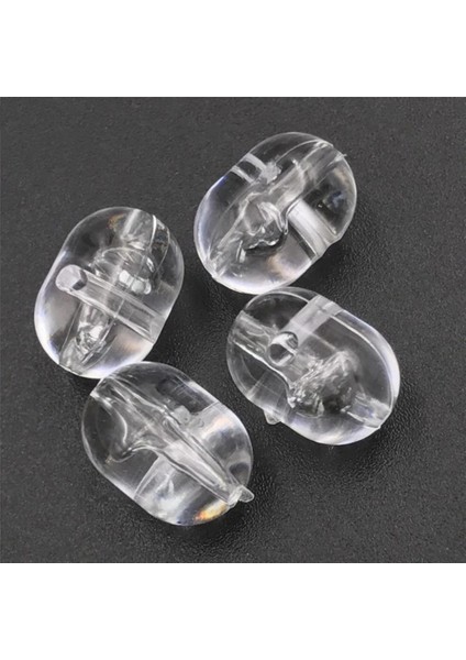 Dört Yönlü Şeffaf Boncuk 5x8 mm 20LI Paket