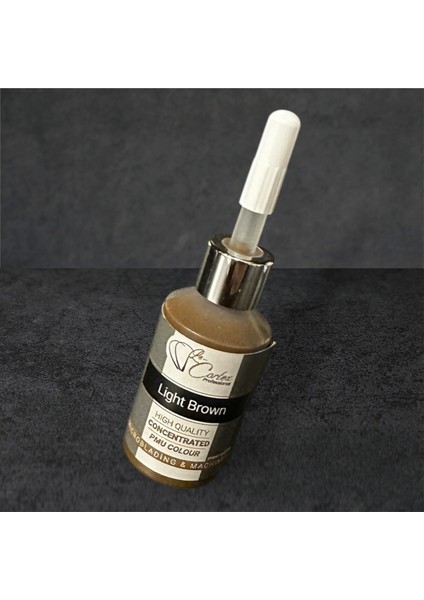 Kalıcı Makyaj ve Microblading Boyası / Altın Oran Brown Light