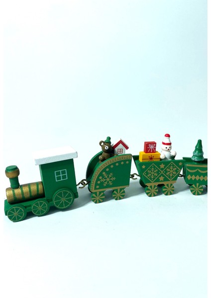 Yılbaşı Treni Ahşap Noel Treni fiyatları