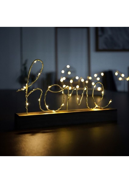 Modern ahşap pilli led ev dekor ışığı, beyaz renk, şık ve kullanışlı tasarım fiyatları