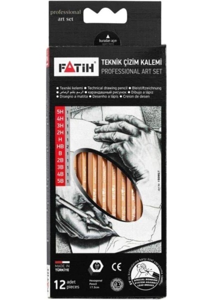 Teknik Çizim Kalemi Profesyonel Set