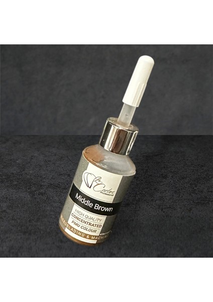 Kalıcı Makyaj ve Microblading Boyası / Altın Oran Middle Brown