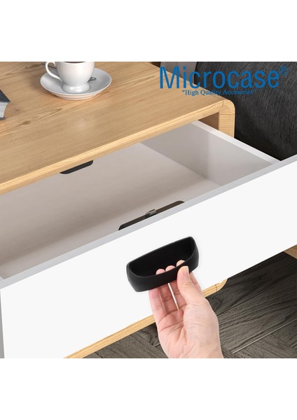 Plastik Yapışkanlı Sürgülü Pencere Çekmece Kapı Kolu Tutacağı-AL4834 3 Adet modelleri