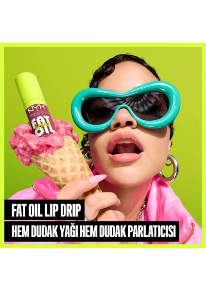 Nyx Professional Makeup Fat Oil Lip Drip Parlatıcı Dudak Yağı - Thats Chic