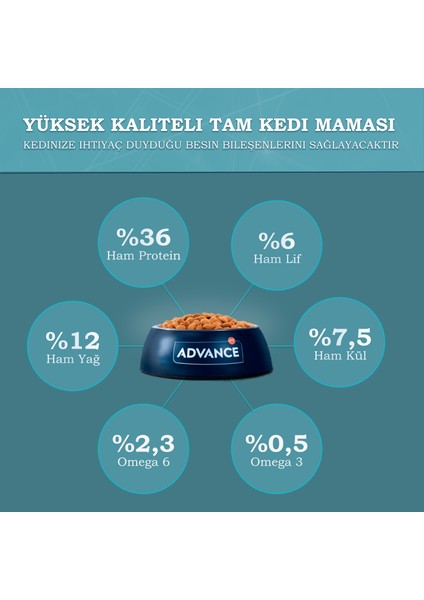 Hairball Hindili Kısırlaştırılmış Kedi Maması 10 Kg