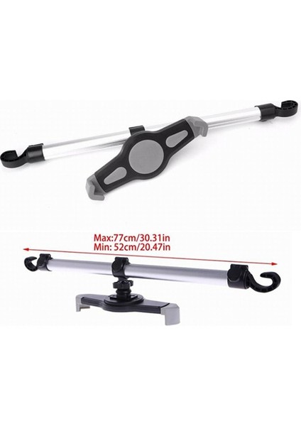 Universal Araç Arka Koltuk Metal Tablet Telefon Tutucu fiyatları