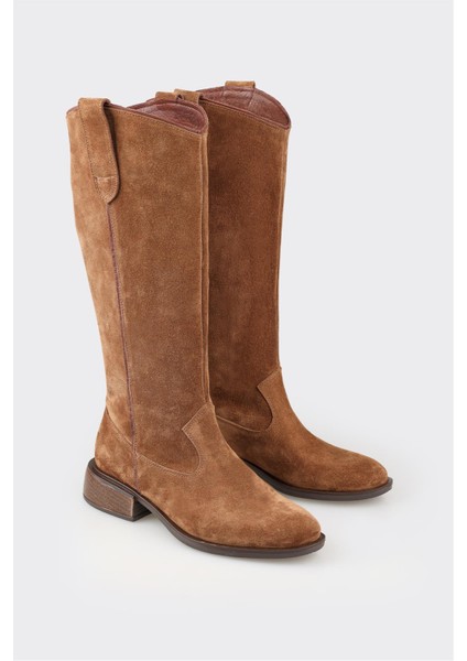 Taba Deri Kadın Çizme fiyatları