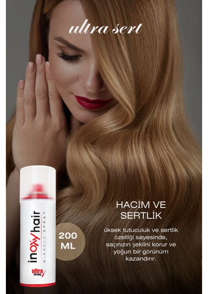 Ultra Sert Saç Spreyi 200 Ml