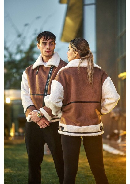 Unısex Oversize Tasarım Kaban
