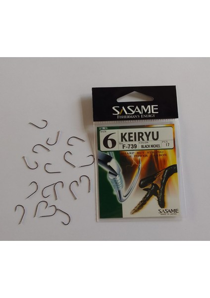 Keiryu F-739 Serisi Olta Iğnesi No:6