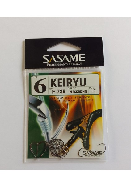 Keiryu F-739 Serisi Olta Iğnesi No:6 fiyatları