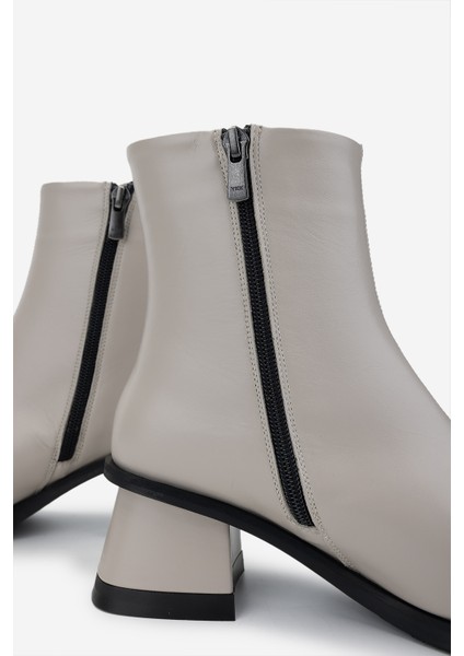 Kadın Deri Bej Rugan Topuklu Bot 33 6551 Bn Bot SK24-25 Kemık Dr fırsatları