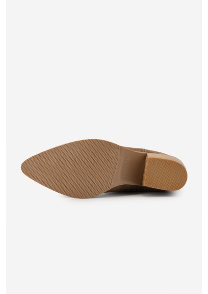 Kadın Taba Topuklu Bot 1075 055172-35 Bn Bot SK24-25 Taba Nbk fırsatları