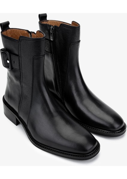 Kadın Siyah Deri Casual Bot 1072 Z-9650 Bn Bot SK24-25 Sıyah Dr fiyatları