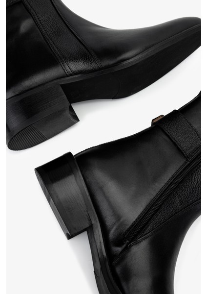 Kadın Siyah Deri Casual Bot 1072 Z-9650 Bn Bot SK24-25 Sıyah Dr indirimleri